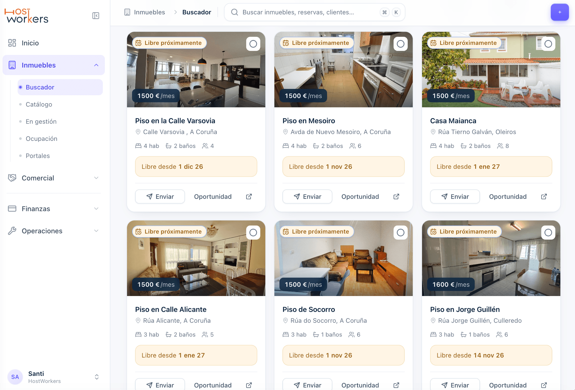Real estate · PMS & bookings